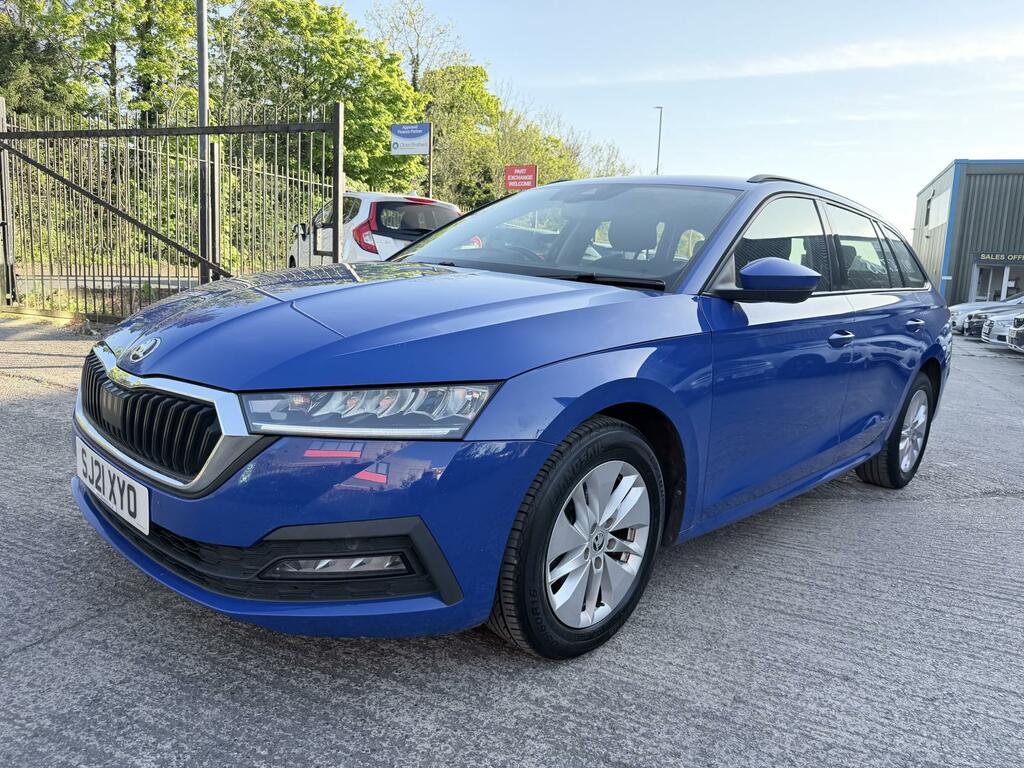Skoda Octavia 2.0 Tdi Se Technology Estate Eur SJ21XYO Blue #3