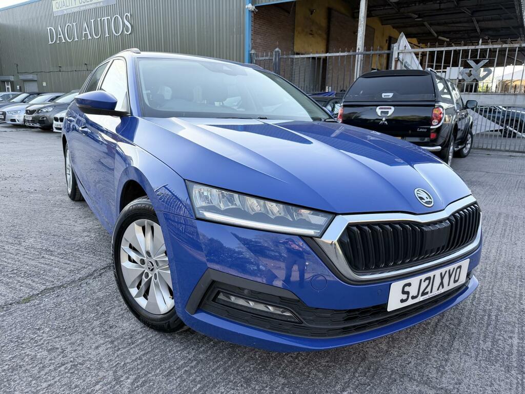 Skoda Octavia 2.0 Tdi Se Technology Estate Eur Blue