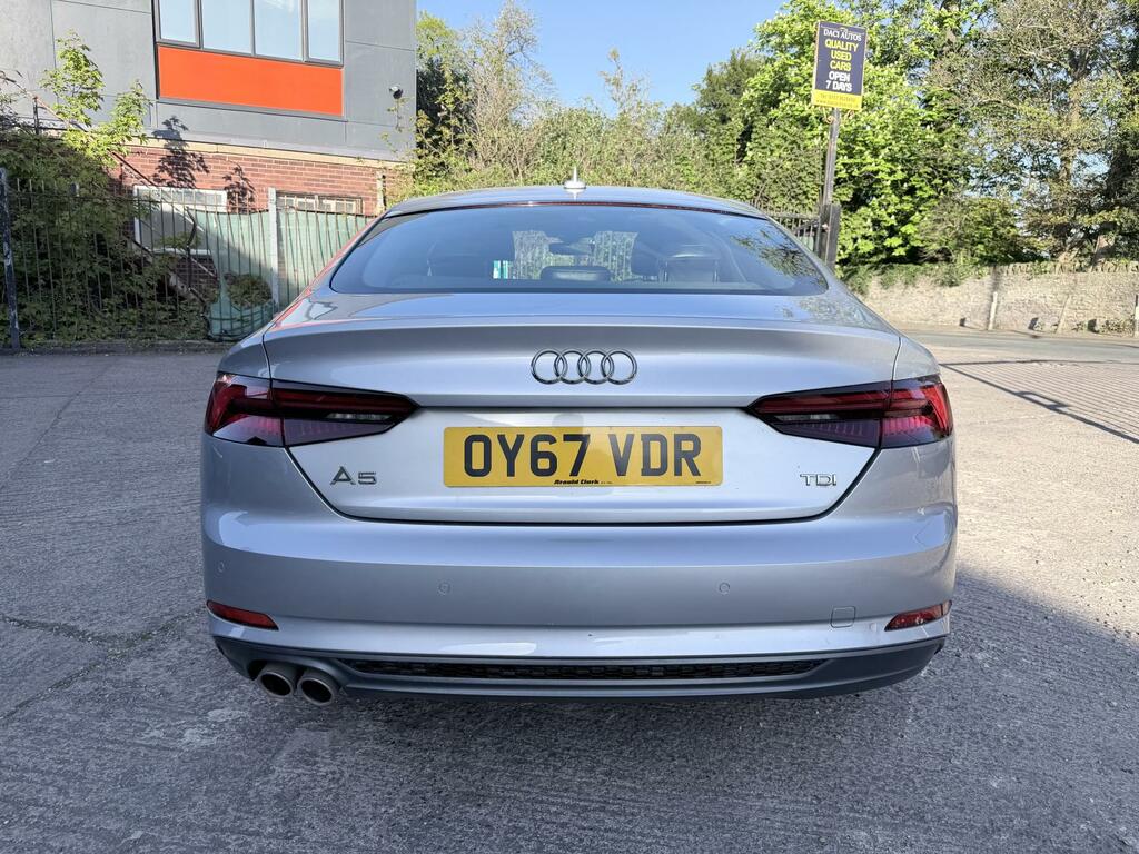 Audi A5 2.0 Tdi Ultra S Line Sportback S Tronic OY67VDR Silver #6