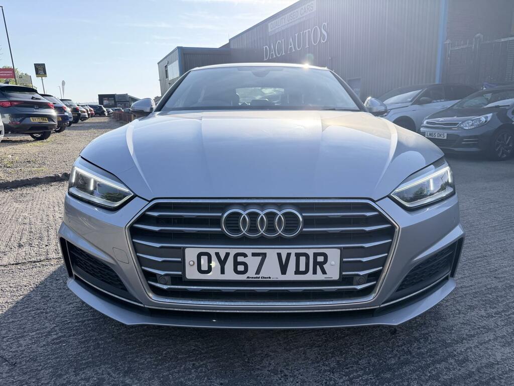 Audi A5 2.0 Tdi Ultra S Line Sportback S Tronic OY67VDR Silver #2