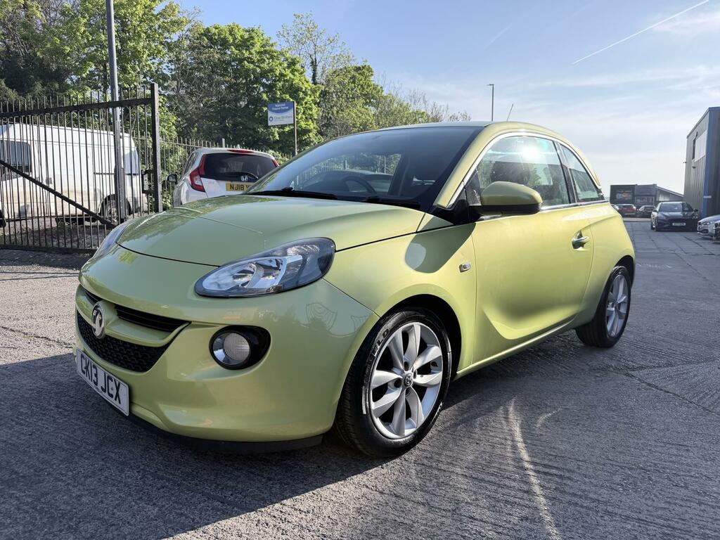 Vauxhall Adam 1.2 16V Jam Hatchback Euro 5 70 CK13JCX Yellow #3