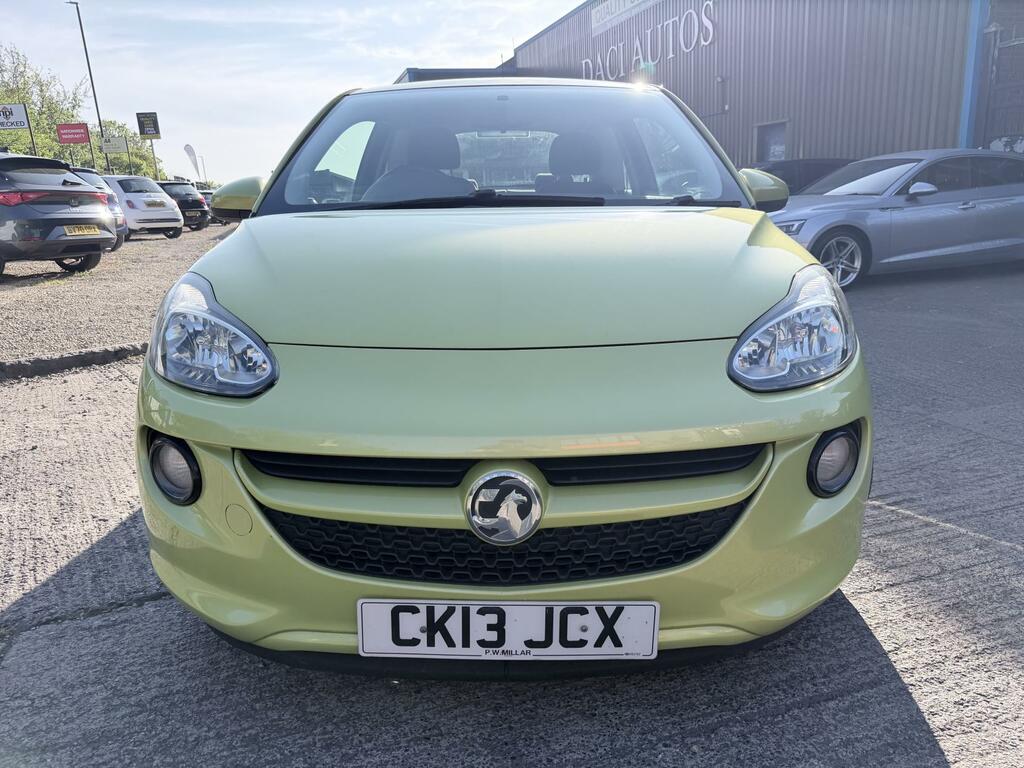 Vauxhall Adam 1.2 16V Jam Hatchback Euro 5 70 CK13JCX Yellow #2