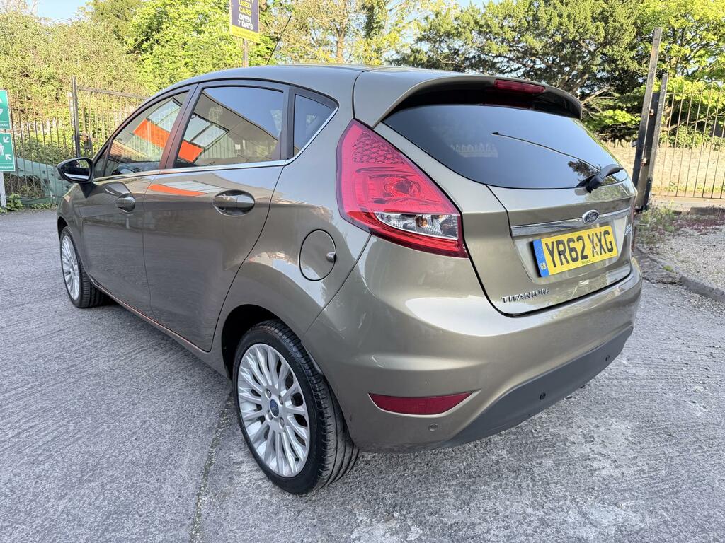 Ford Fiesta 1.4 Titanium Hatchback 149 G YR62XXG Brown #4