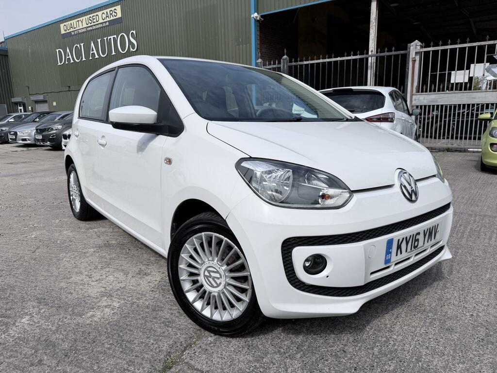 Volkswagen Up 1.0 High Up Hatchback Euro 6 7 White