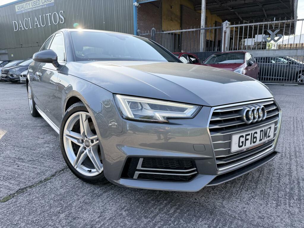 Audi A4 2.0 Tdi S Line Saloon S Tronic Euro 6 Grey