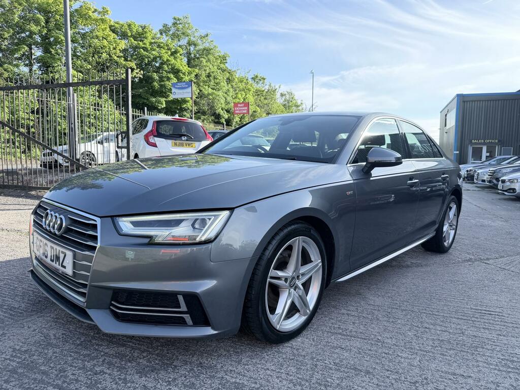 Audi A4 2.0 Tdi S Line Saloon S Tronic Euro 6 GF16DMZ Grey #3