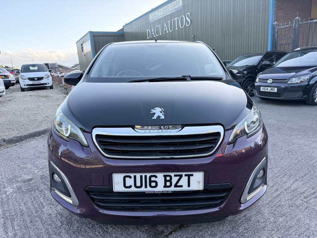 Peugeot 108 Allure Purple #2