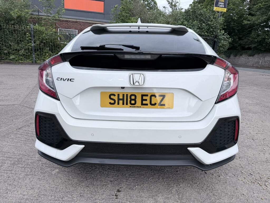 Honda Civic Sr White #5