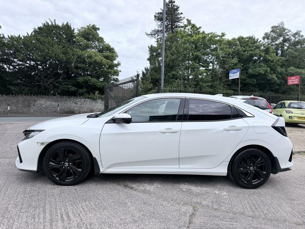 Honda Civic Sr White #5
