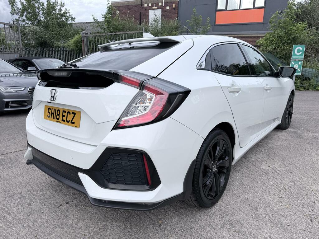 Honda Civic Sr White #6