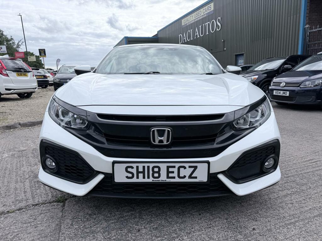 Honda Civic Sr White #2