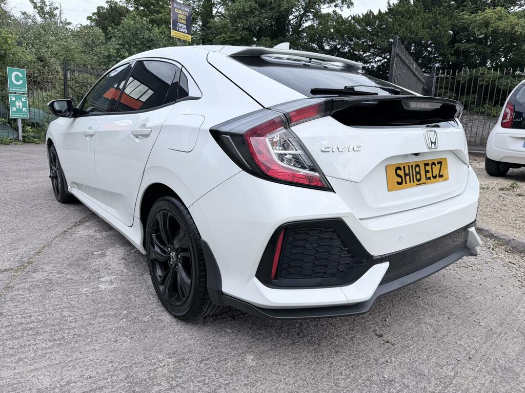 Honda Civic Sr White #4