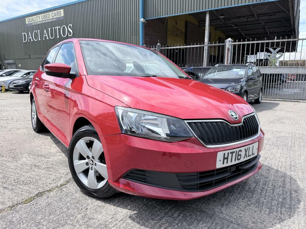 Skoda Fabia Se Red