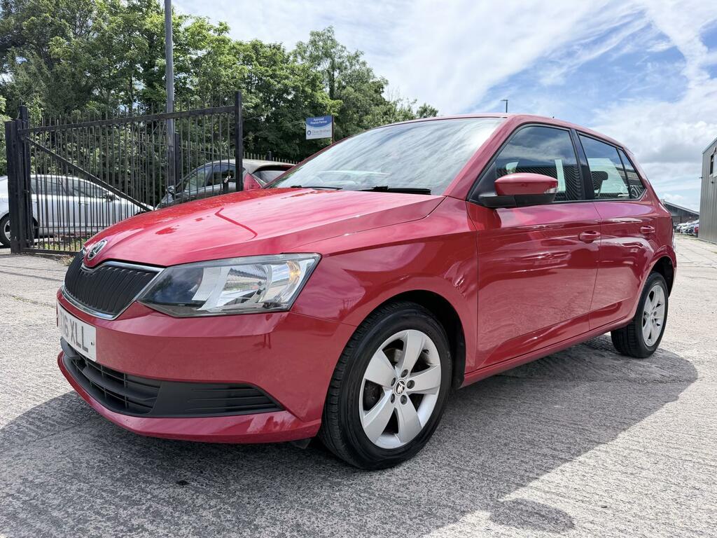 Skoda Fabia Se Red #3