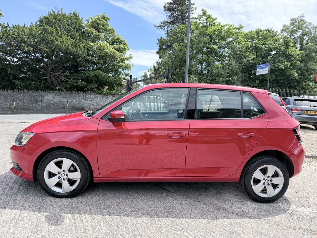 Skoda Fabia Se Red #4