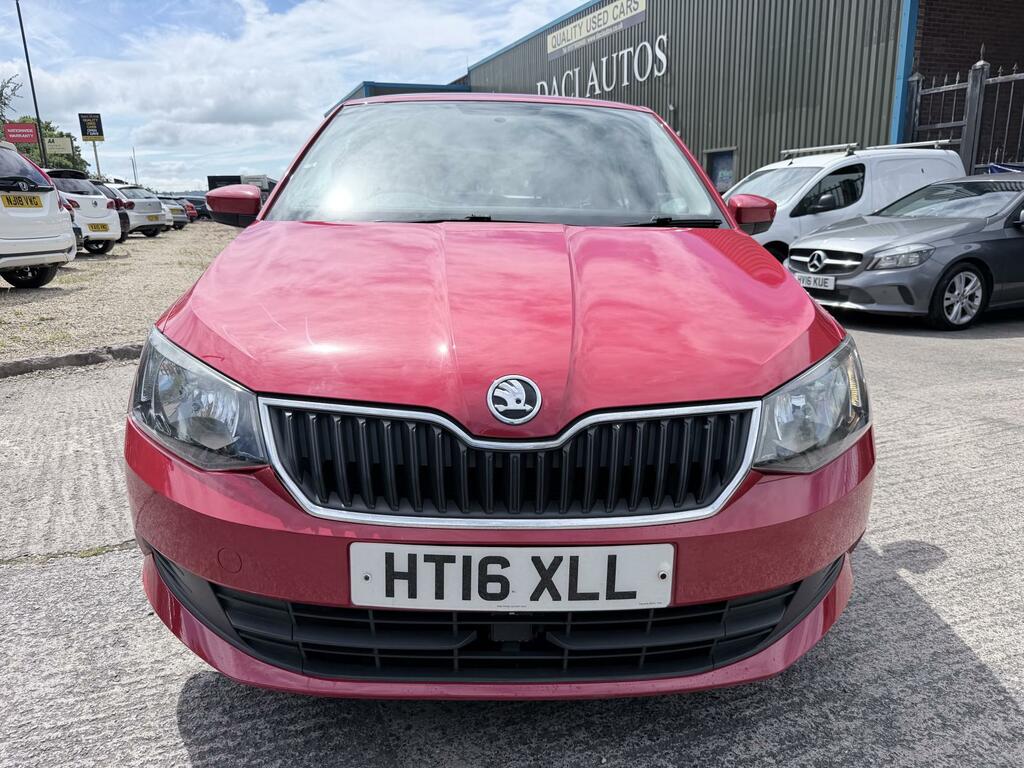 Skoda Fabia Se Red #2