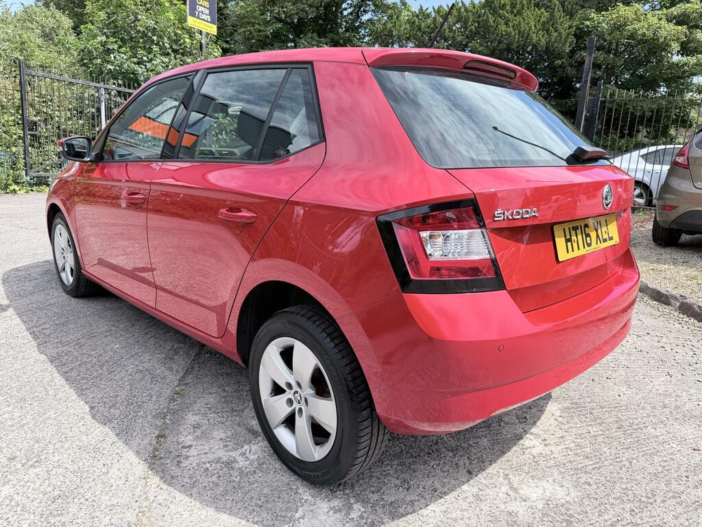 Skoda Fabia Se Red #5