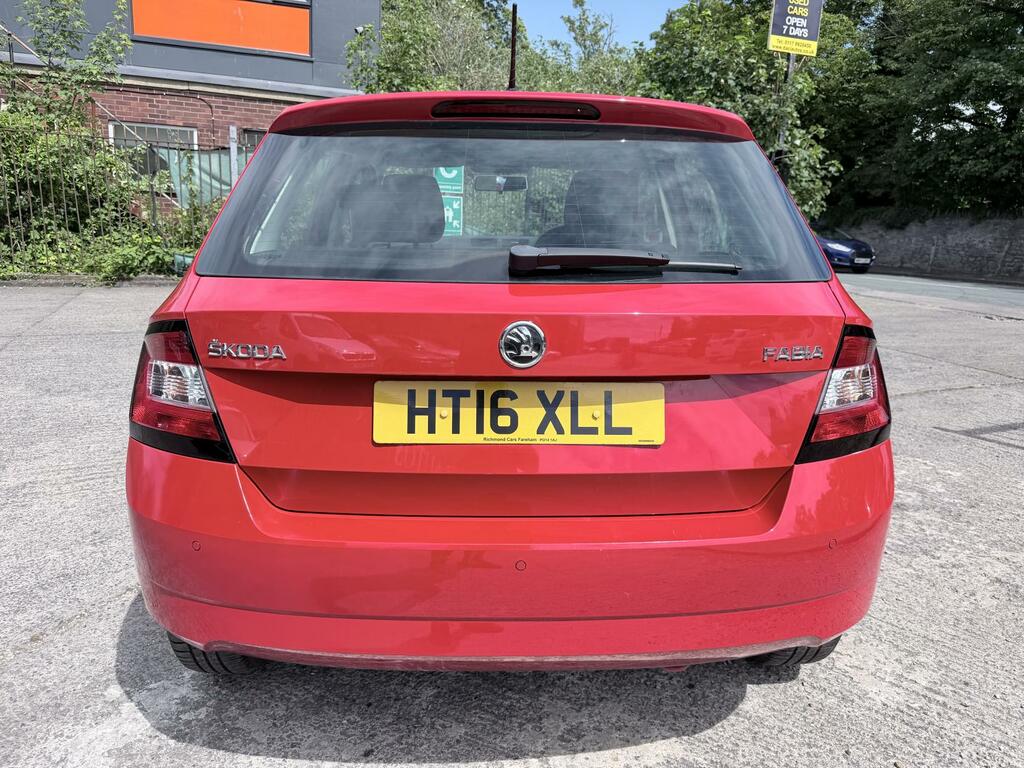 Skoda Fabia Se Red #6