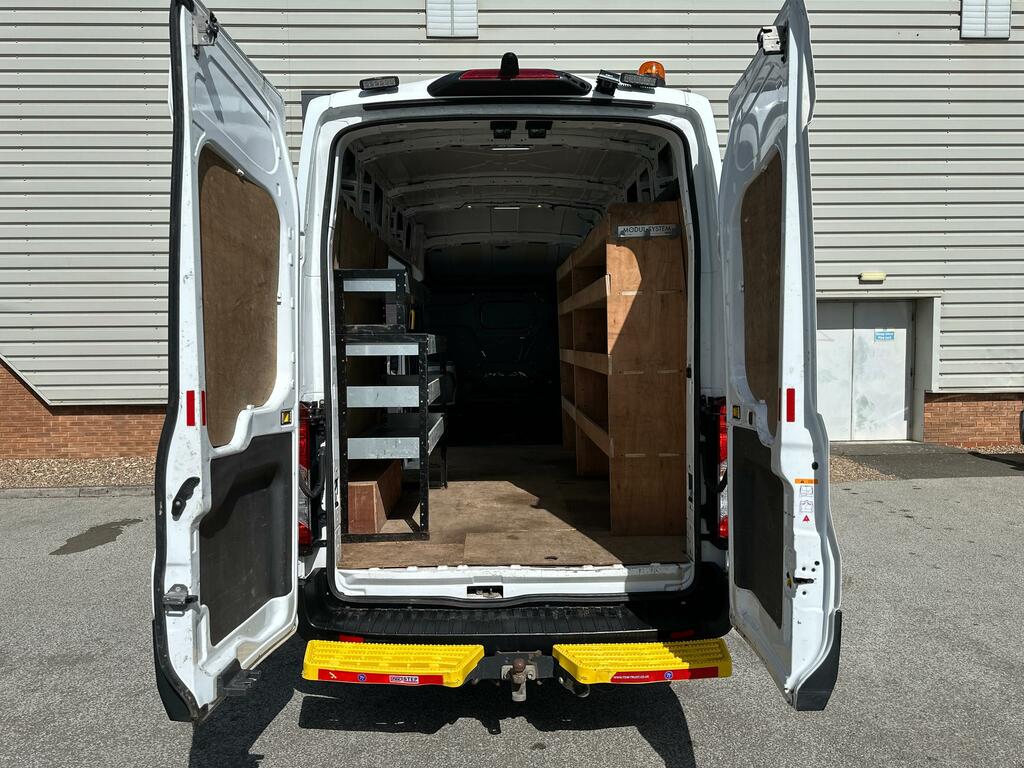 Ford Transit Custom L3h3 130Ps Rwd, Utility, Workshop,tow Bar,towing A BK69TZG White #4