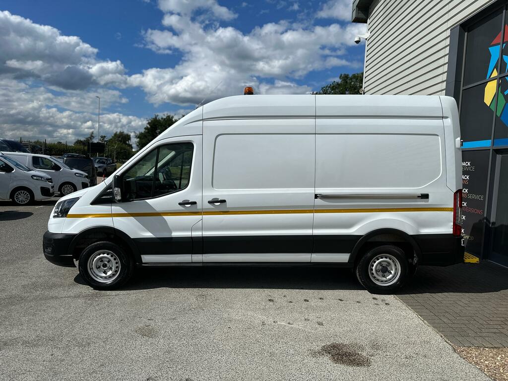 Ford Transit Custom L3h3 130Ps Rwd, Utility, Workshop,tow Bar,towing A BK69TZG White #2