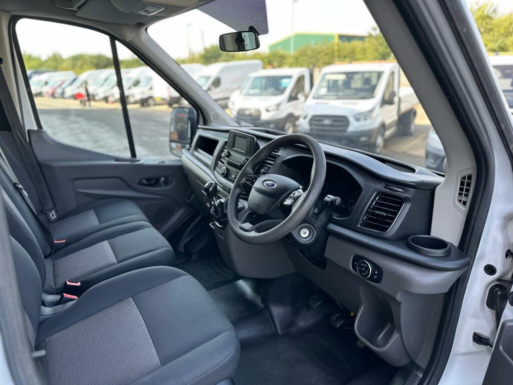 Ford Transit Custom L3 Dcab Tipper, Air Con, Dual Rear Wheels Light B HT72AEA White #5