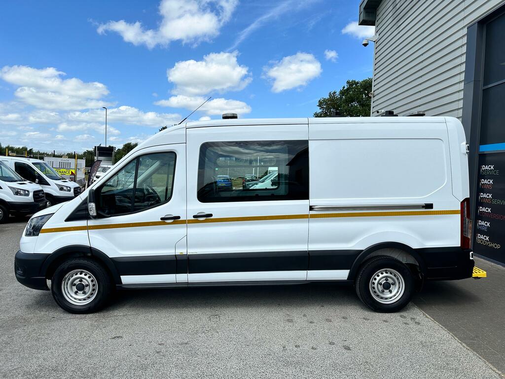 Ford Transit Custom Welfare Van 6Dr Fwd L3 H2 Euro 6 S WM23EWO White #6