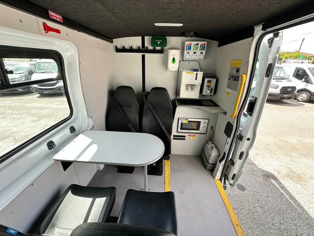 Ford Transit Custom Welfare Van 6Dr Fwd L3 H2 Euro 6 S WM23EWO White #2