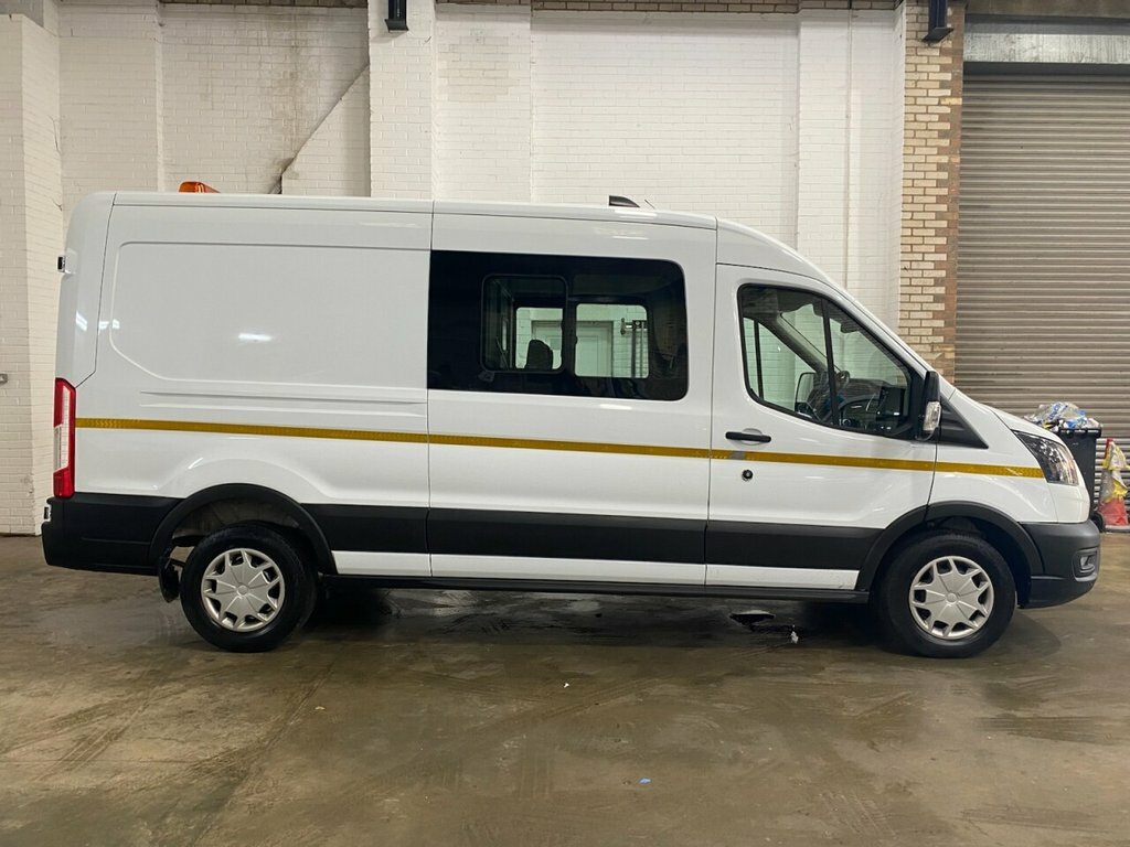 Ford Transit Custom L3h2 Trend Fwd, Crew Van, Air-con Chapter 8S, Pris CK24NPE White #4