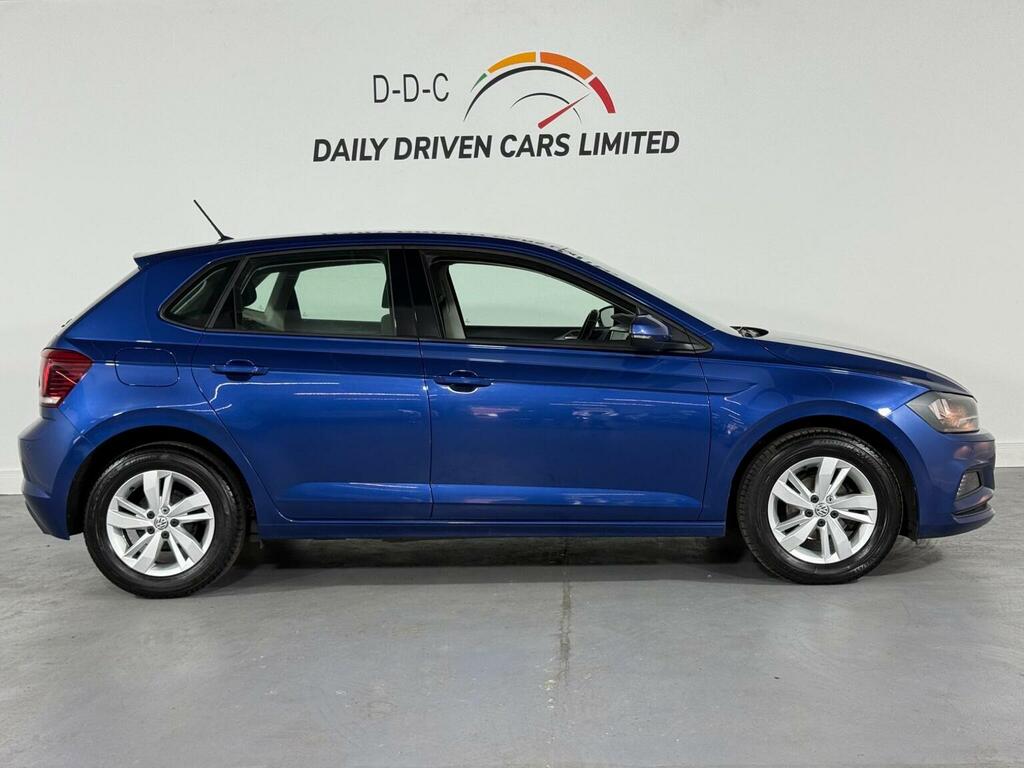 Volkswagen Polo Hatchback 1.0 Evo Se Euro 6 Ss 201919 AJ19ODR Blue #5