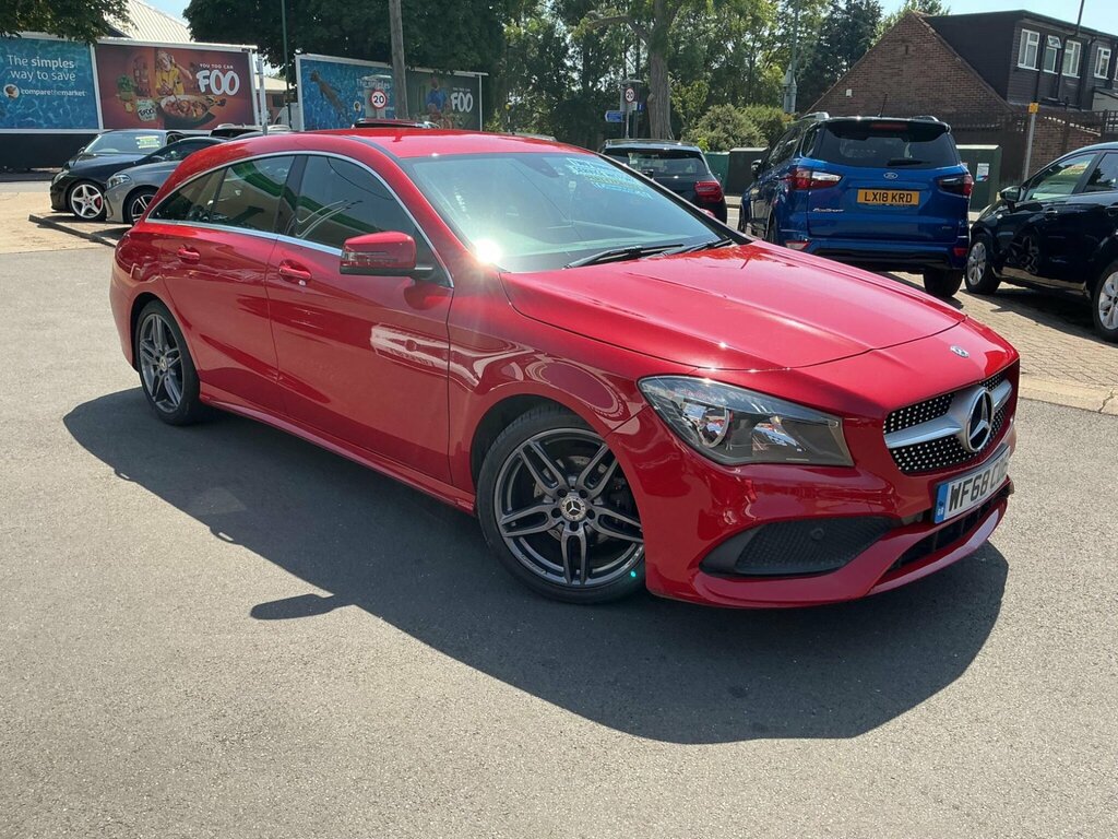 Mercedes-Benz CLA Class 1.6 Cla180 Amg Line Edition Shooting Brake Euro 6 Red #6