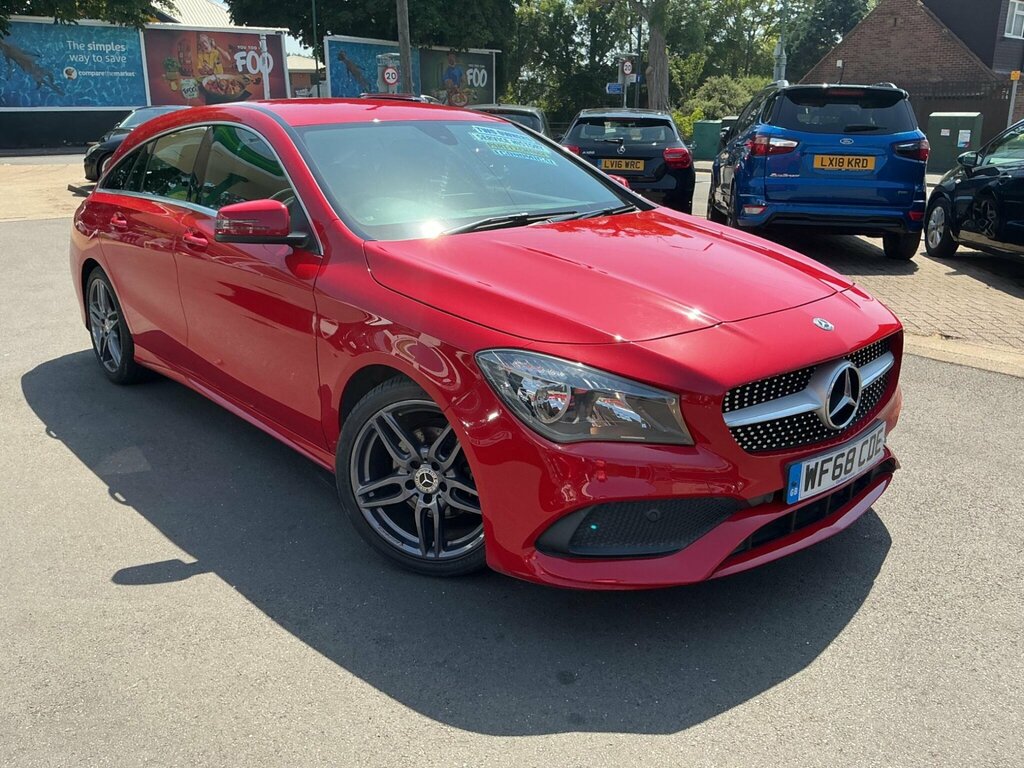 Mercedes-Benz CLA Class 1.6 Cla180 Amg Line Edition Shooting Brake Euro 6 Red