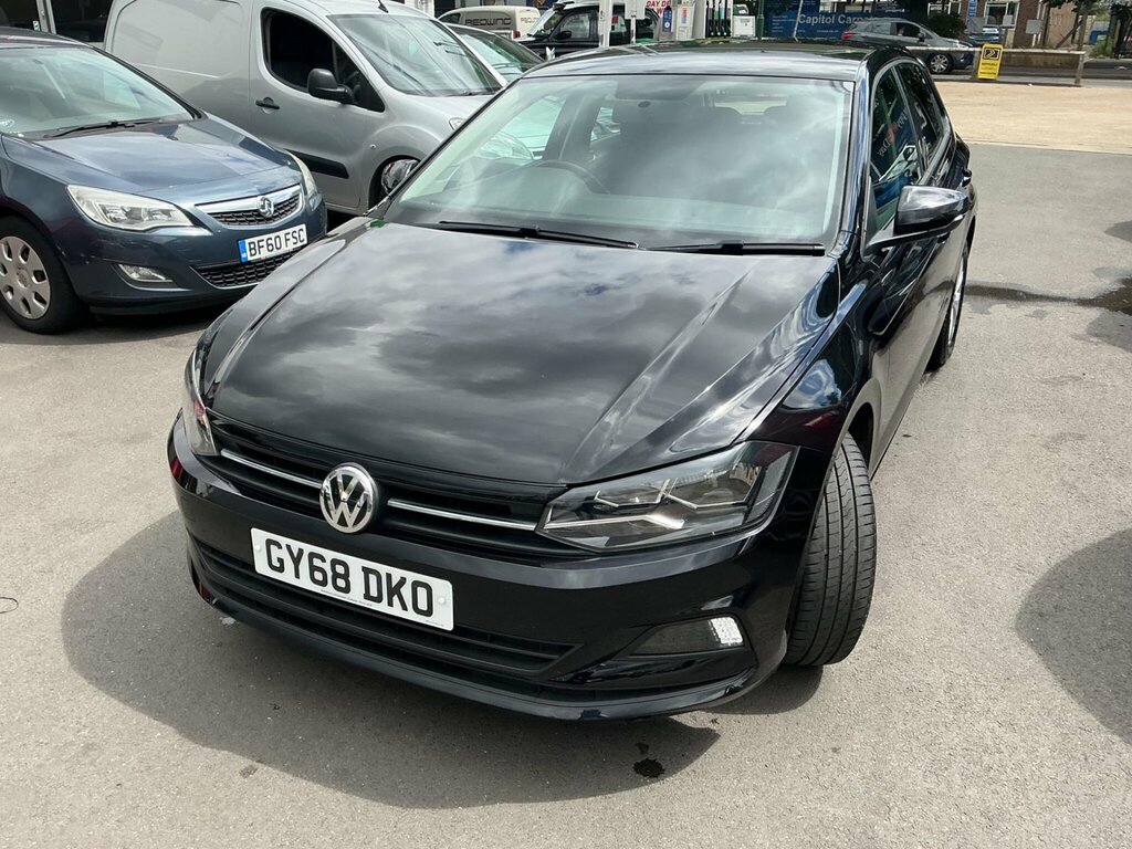 Volkswagen Polo 1.0 Se Euro 6 Ss GY68DKO Black #4