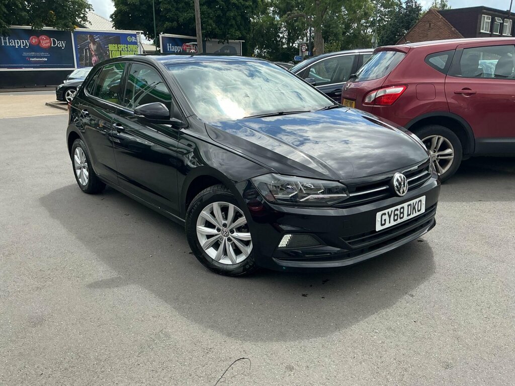 Volkswagen Polo 1.0 Se Euro 6 Ss GY68DKO Black #6