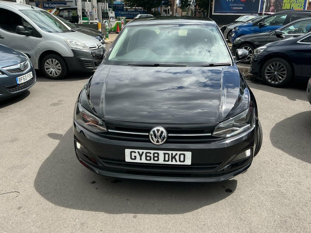 Volkswagen Polo 1.0 Se Euro 6 Ss GY68DKO Black #3