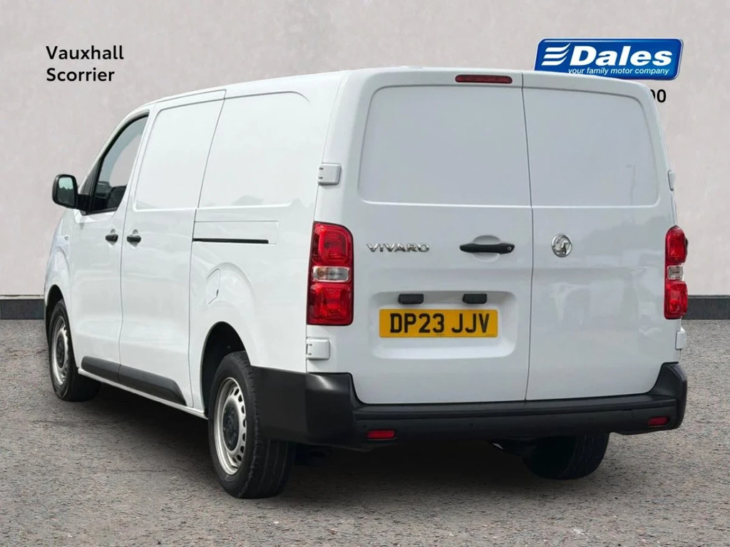 Vauxhall Vivaro 2900 1.5D 100Ps Prime H1 Van DP23JJV White #2