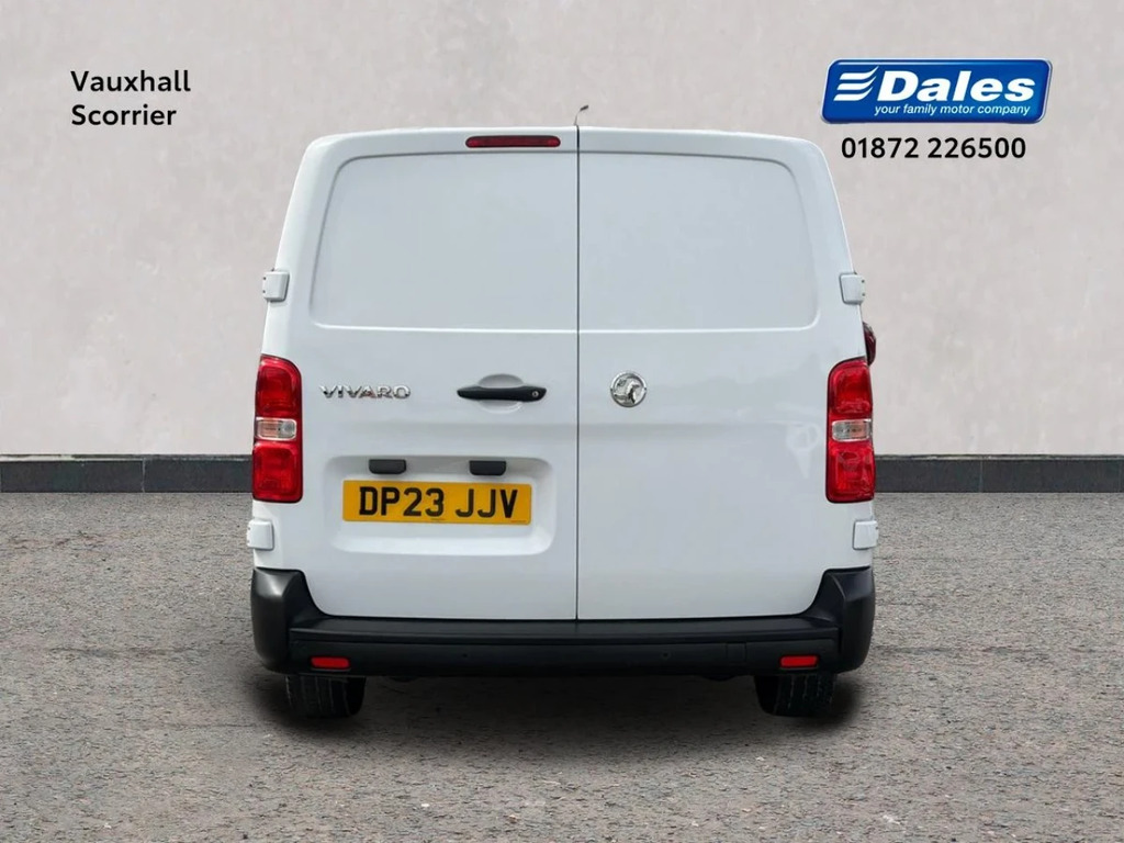 Vauxhall Vivaro 2900 1.5D 100Ps Prime H1 Van DP23JJV White #4