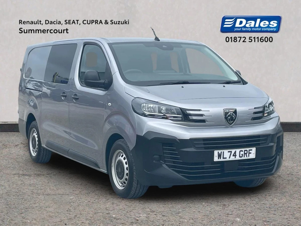 Peugeot Expert 2.0 Bluehdi 145 Professional Crew Van Grey