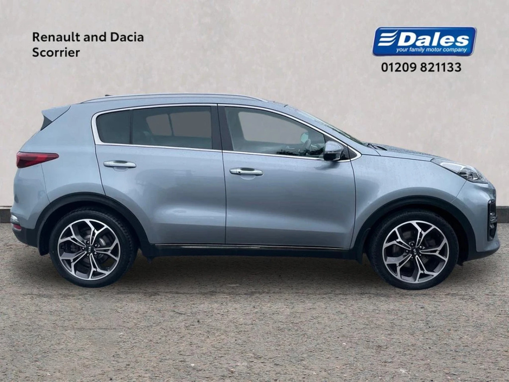 Kia Sportage Silver Kia Sportage Gt-ln S Crdi Isg WK69ZBE Silver #3