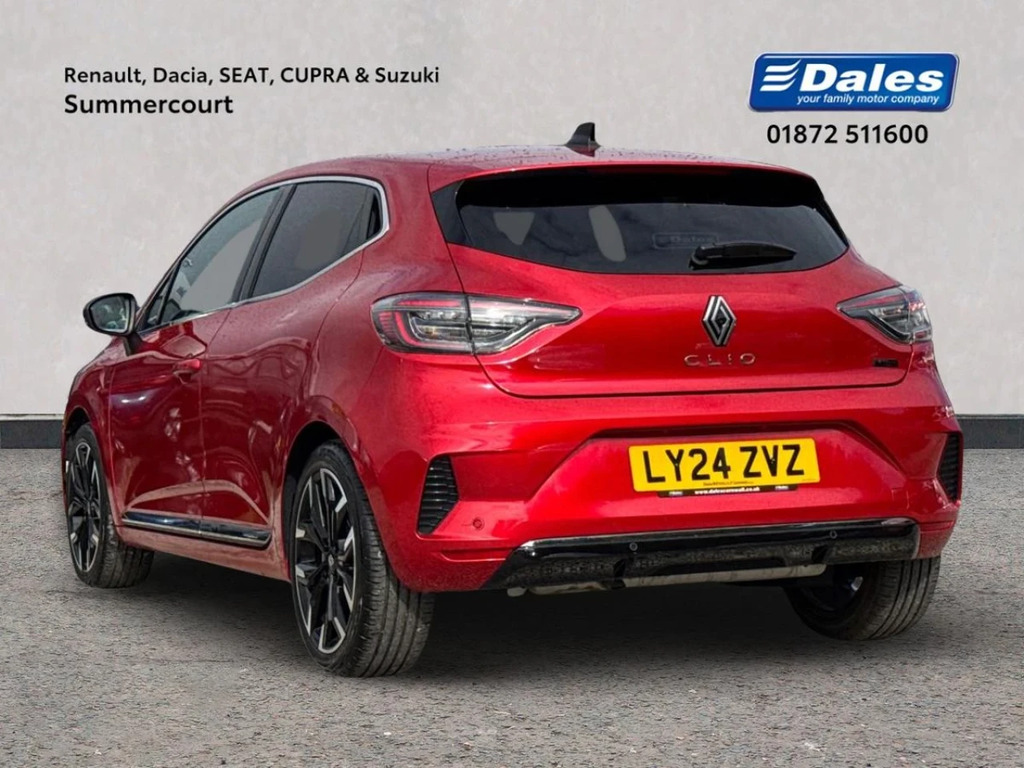 Renault Clio Clio 1.6 E-tech Full Hybrid 145 Techno Ha Red #2