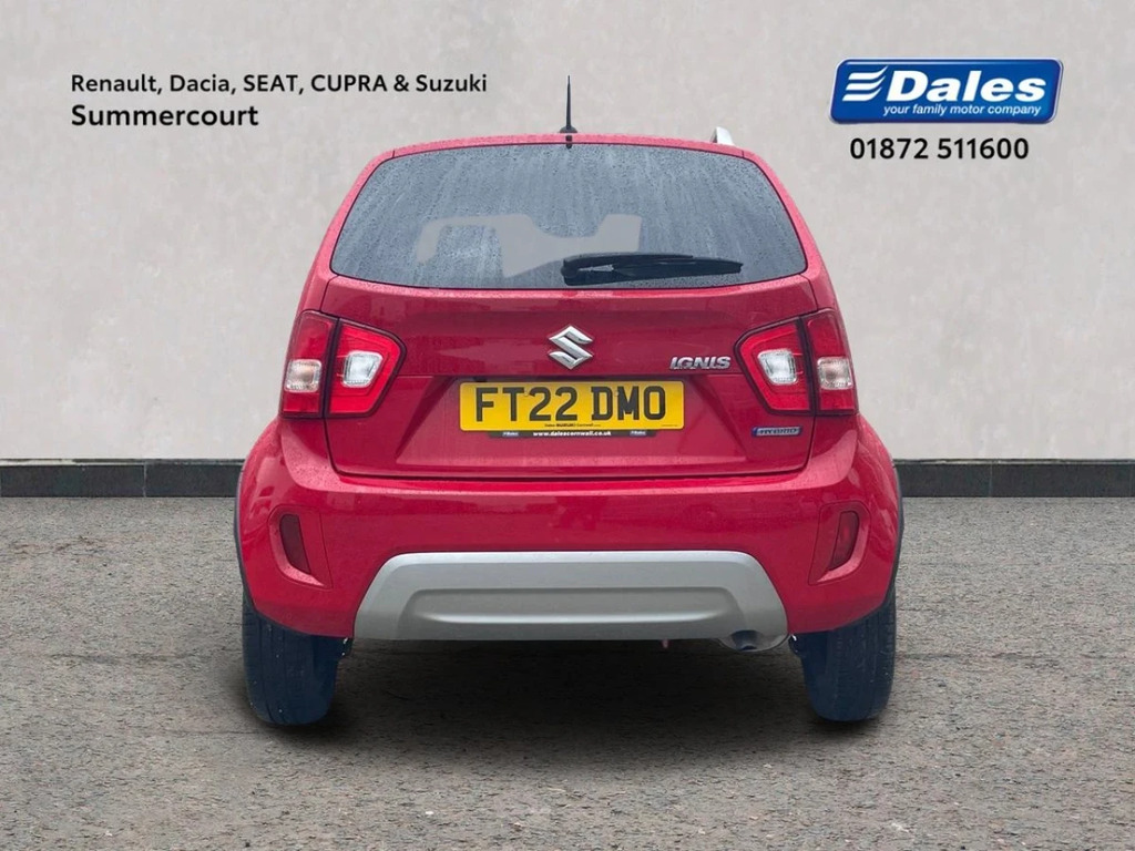 Suzuki Ignis Ignis 1.2 Dualjet 12V Hybrid Sz-t Hatchback FT22DMO Red #4