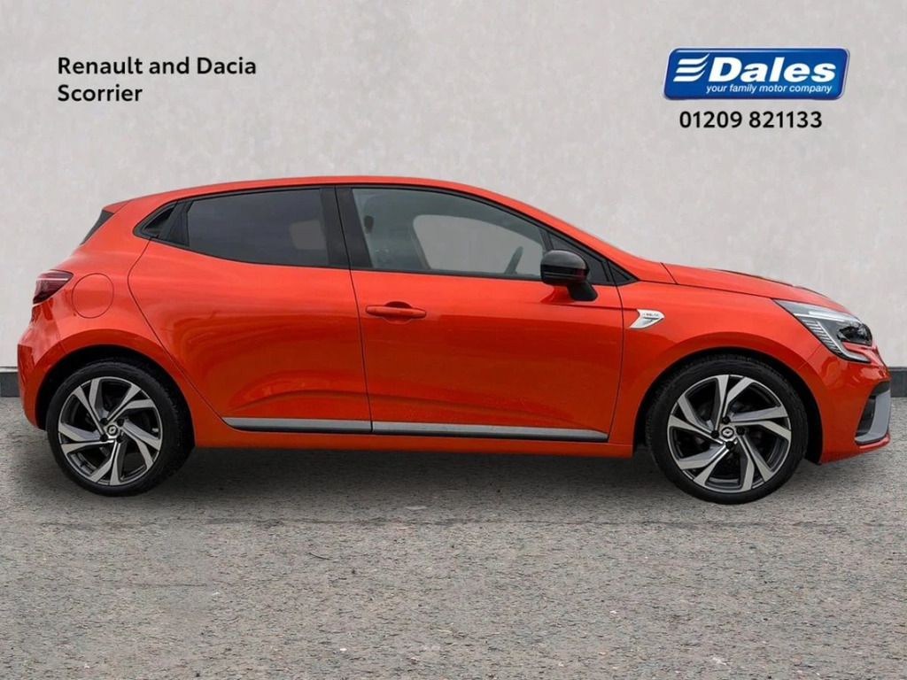 Renault Clio Clio 1.0 Tce 90 Rs Line Hatchback WK73LJX Orange #3