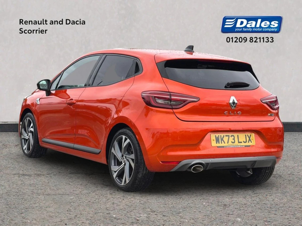 Renault Clio Clio 1.0 Tce 90 Rs Line Hatchback WK73LJX Orange #2