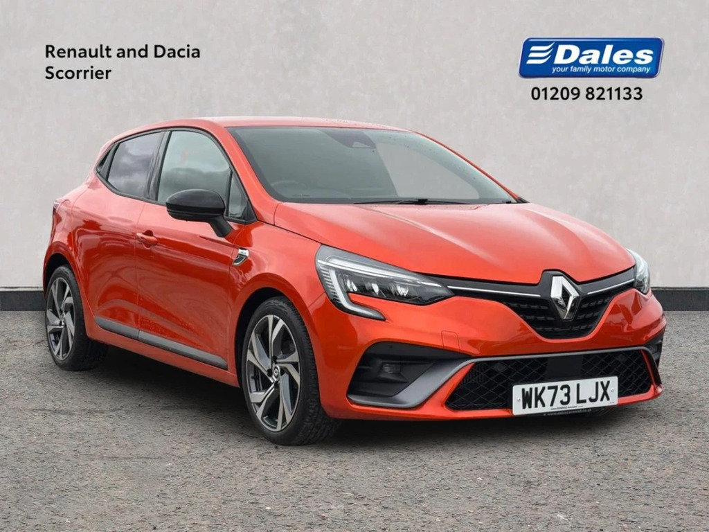 Renault Clio Clio 1.0 Tce 90 Rs Line Hatchback Orange