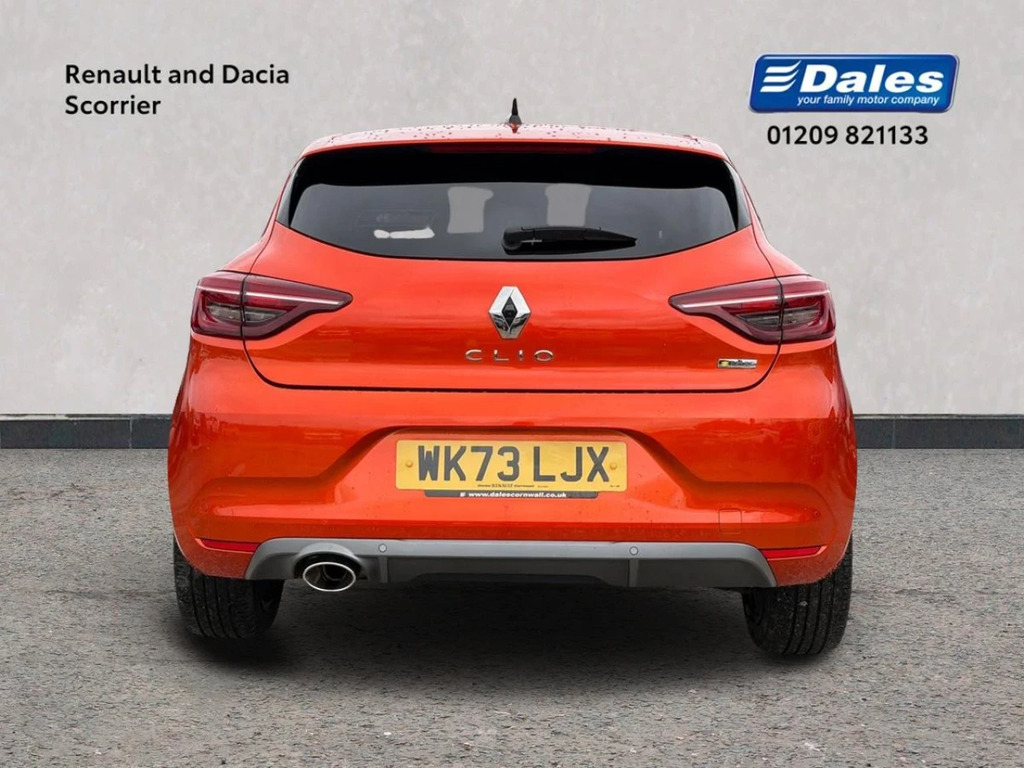 Renault Clio Clio 1.0 Tce 90 Rs Line Hatchback WK73LJX Orange #4
