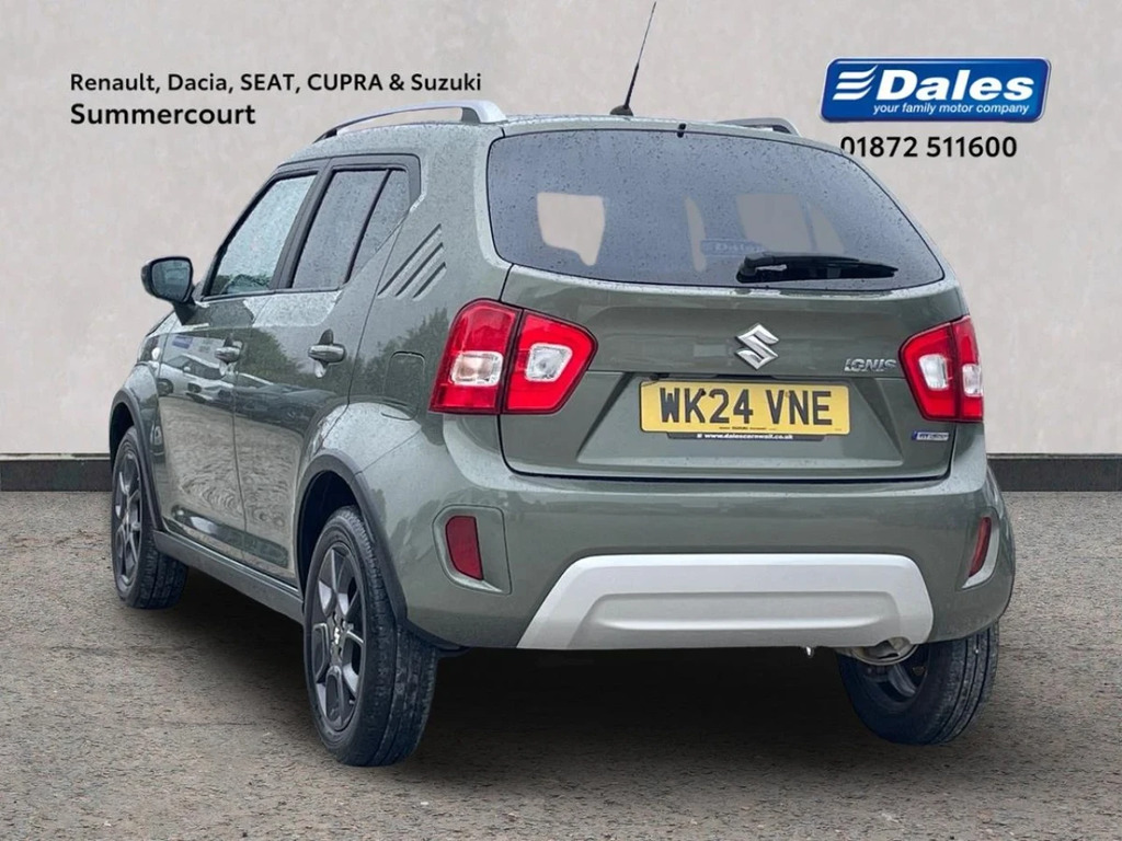 Suzuki Ignis Ignis 1.2 Dualjet 12V Hybrid Sz-t Hatchback WK24VNE Green #2