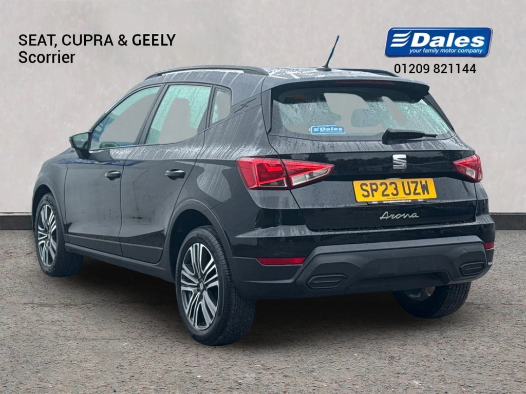 Seat Arona Arona 1.0 Tsi Se Technology Hatchback SP23UZW Black #2