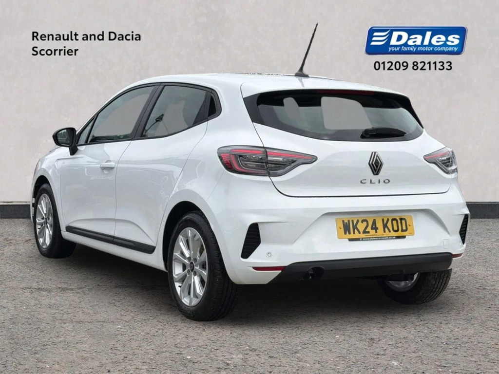 Renault Clio Clio 1.0 Tce 90 Evolution Hatchback WK24KOD White #2