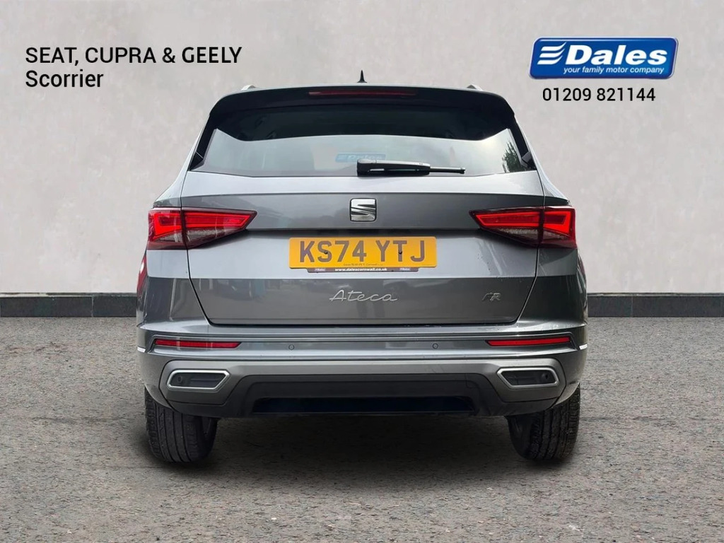 Seat Ateca Ateca 1.5 Tsi Evo Fr Dsg Estate KS74YTJ Grey #4