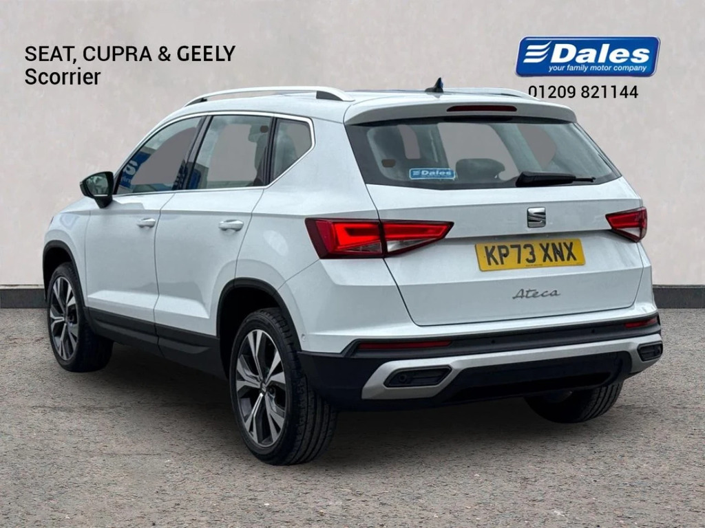 Seat Ateca Ateca 1.5 Tsi Evo Se Technology Estate KP73XNX White #2
