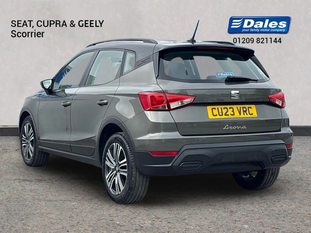 Seat Arona Arona 1.0 Tsi Se Technology Hatchback CU23VRC Green #2